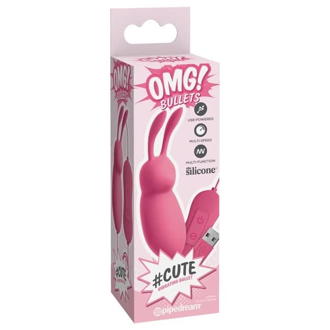 (wd)omg! Bullets #cute Usb Bul Pink - Image 1