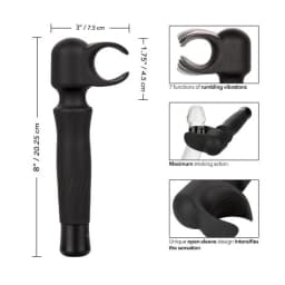 Optimum Power Masturwand Vibrating Stroker, image 5