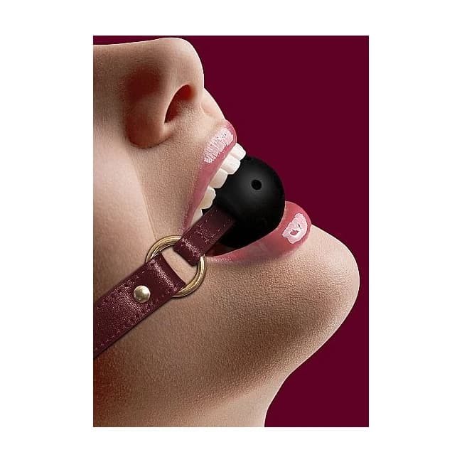 (wd)ouch Halo Breathable Ball Burgundy - Image 1