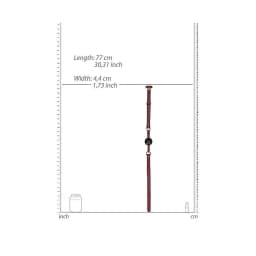 (wd)ouch Halo Breathable Ball Burgundy - Image 3
