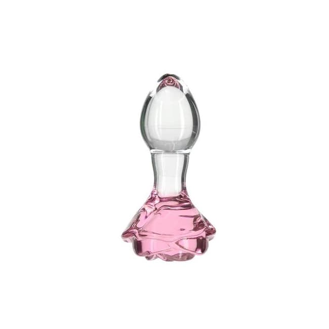 (wd)pillow Talk Rosy Flower Gl Anal Plug Pink - Image 2