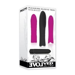 Pleasure Sleeve Trio with Black Bullet, image 2