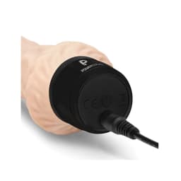 Powercocks 8in Girthy Vibr Nude, image 3