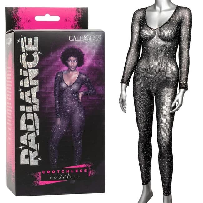 (wd)radiance Crotchless Full Bodysuit - Image 1