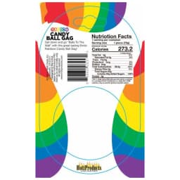 (wd)rainbow Candy Ball Gag - Image 2