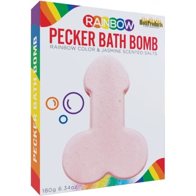 (wd)rainbow Pecker Bath Bomb - Image 1