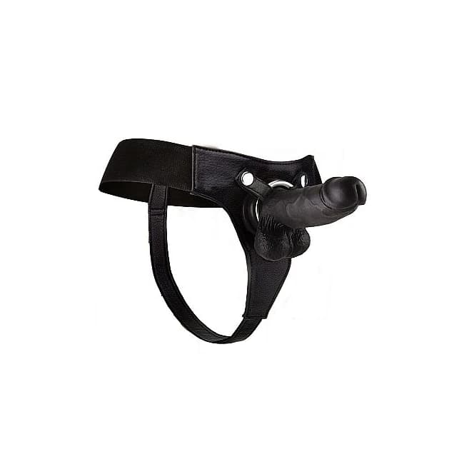 (wd)realistic 8 Strap on Blac " - Image 1