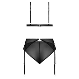 Sassy Bra Garter & Rouche Panty, image 4