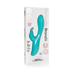 (wd)sensuelle Brandii 10 Funct Rabbit Teal - Image 2