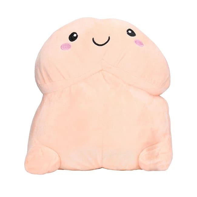 (wd)short Penis Plushie 12in/ Flesh - Image 1