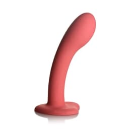 Simply Sweet G-Spot Silico Dildo Pink, image 1