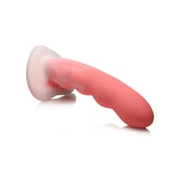(wd)simply Sweet Wavy Silicone Dildo Pink/white - Image 5