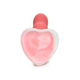 (wd)simply Sweet Wavy Silicone Dildo Pink/white - Image 6