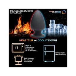 Squeeze-It Silexpan Anal P Medium Black, image 6