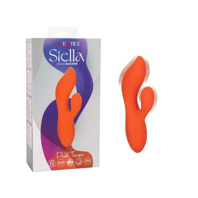 (wd)stella Liquid Silicone Dua Teaser Orange - Image 1