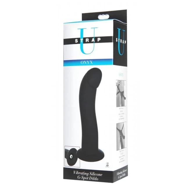 (wd)strap U Onyx Vibrating G S Dildo - Image 1