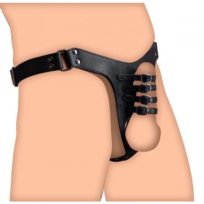 (wd)strict Male Chastity Harne - Image 1