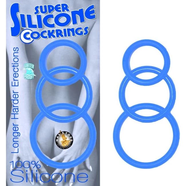 (WD)SUPER SILICONE COCKRINGS B  - Image 1
