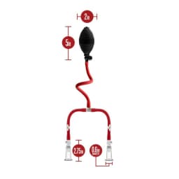 Temptasia Nipple Squeeze P System Black, image 5