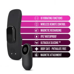Temptasia Remote Panty Vib Black, image 6