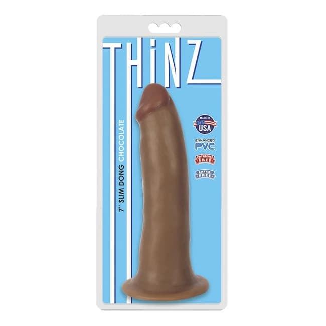 (wd)thinz Slim Dong 7in Chocol - Image 1