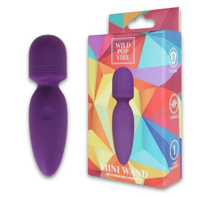 Wild Pop Vibe Mini Wand Purple - Image 1