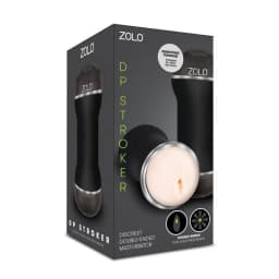 Zolo Dp Stroker Double Entry Masturbator, image 1