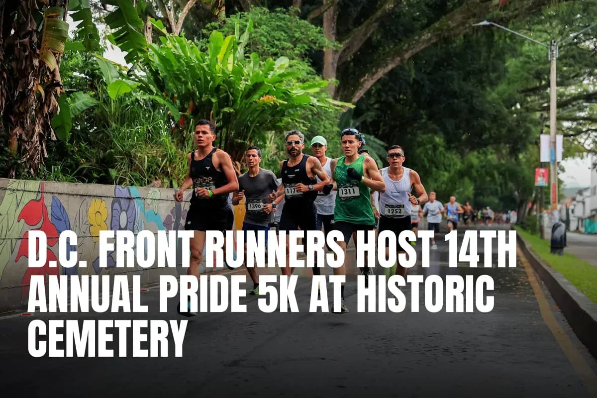 D.C. Front Runners Host 14th Annual Pride 5K at Historic Cemetery
