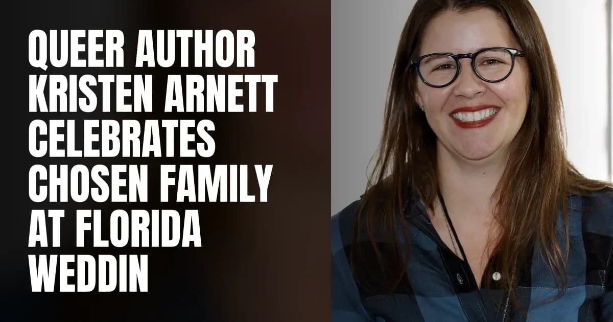 Queer Author Kristen Arnett Celebrates Chosen Family at Florida Wedding