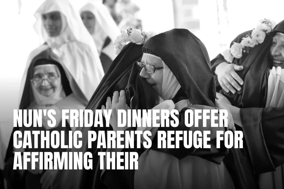 Nun’s Friday dinners offer Catholic parents refuge for affirming their trans kids
