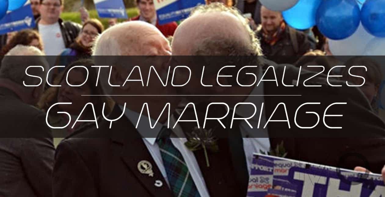 Citizens Rejoice as Scotland Becomes the 17th Nation to Legalize Same-Sex Marriage