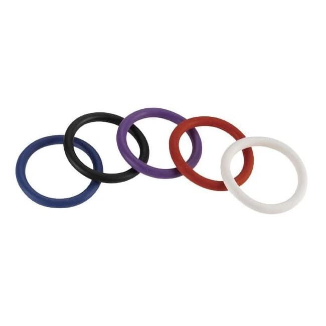 1.5IN NITRILE C-RINGS RAINBOW - Image 1