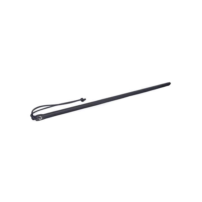 24 LEATHER WRAPPED CANE BLACK " - Image 1