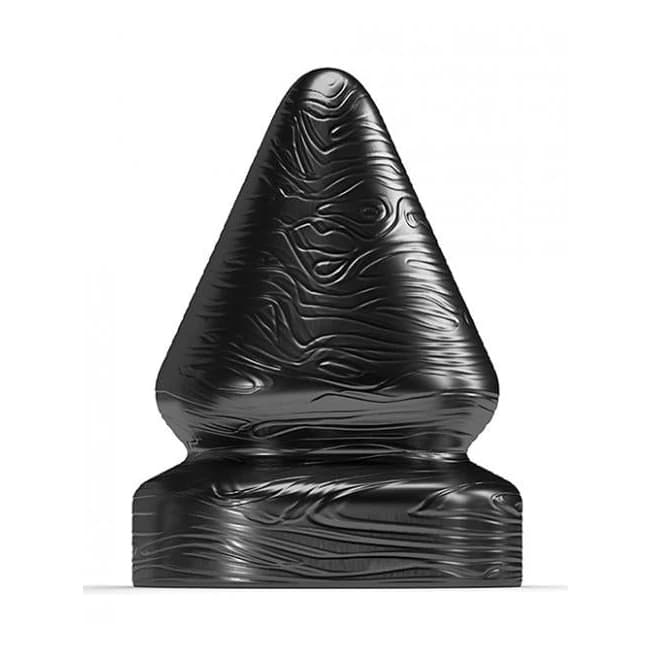 665 Stretch'r Sirup Butt Plug - XL Black Metallic, image 1