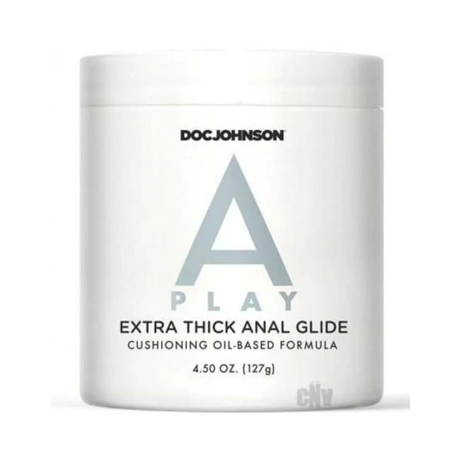 A-Play Extra-Thick Anal Glide Cushioning Oil-Based Formula 4.5 Oz., image 1
