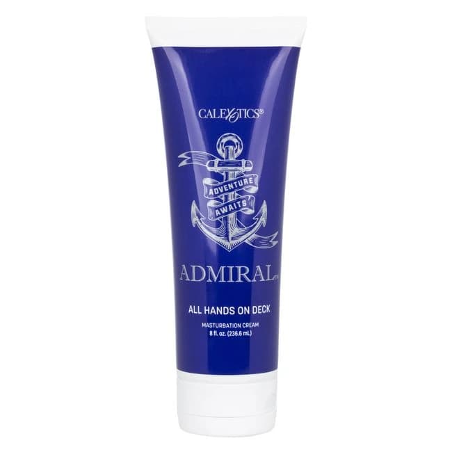 Admiral All Hands on Deck Masturbation Cream 8oz Tube, image 1