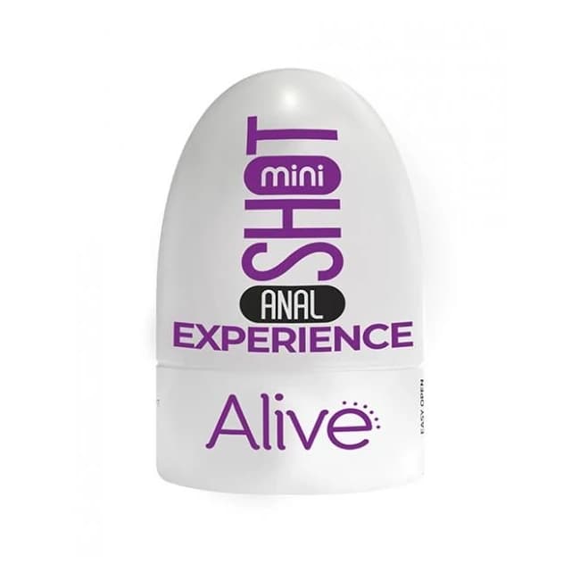 Alive Experience Anal Mini Shot Masturbator - Flesh, image 1