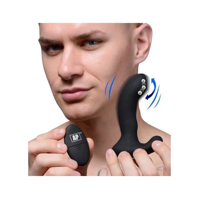 Alpha-Pro 10x P-Massage Moving Bead Prostate Stimulator, image 1