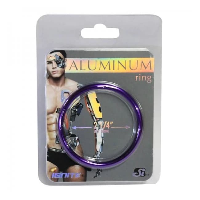Aluminum Ring - Royal Purple, image 1