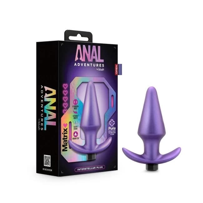 Anal Adventures Matrix Plug Interstellar Astro Violet - Image 1 Anal Adventures Matrix Plug Interstellar Astro Violet - Image 1