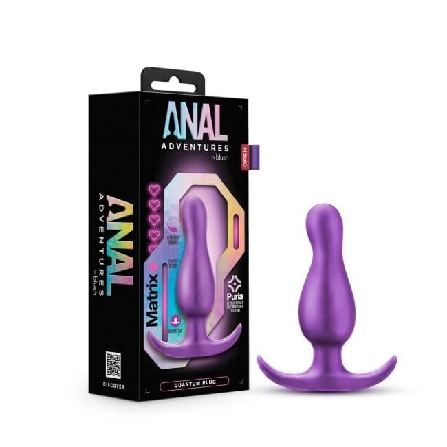 Anal Adventures Matrix Quantum Plug Galactic Purple, image 1