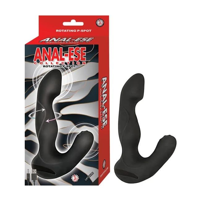 Anal Ese Collection Rotating P Spot Vibe Black, image 1