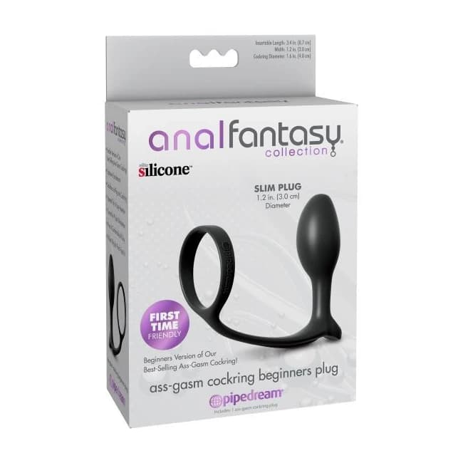 Anal Fantasy Ass Gasm Cock Ring Beginners Plug - Image 1 Anal Fantasy Ass Gasm Cock Ring Beginners Plug - Image 1