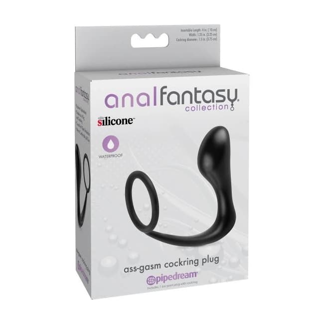 ANAL FANTASY ASS-GASM COCKRING PLUG - Image 1