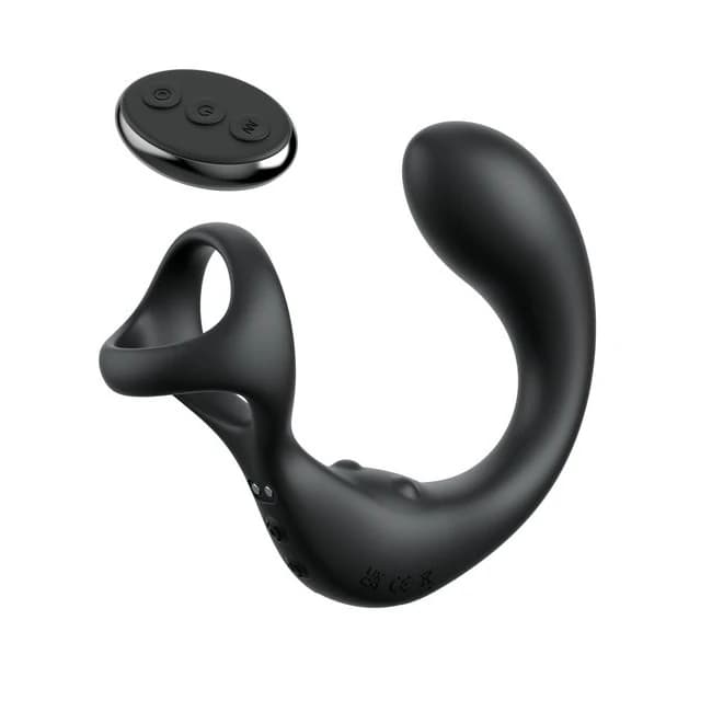 Anal Fantasy Elite Ass-Gasm Taint-Alizer - Black, image 1