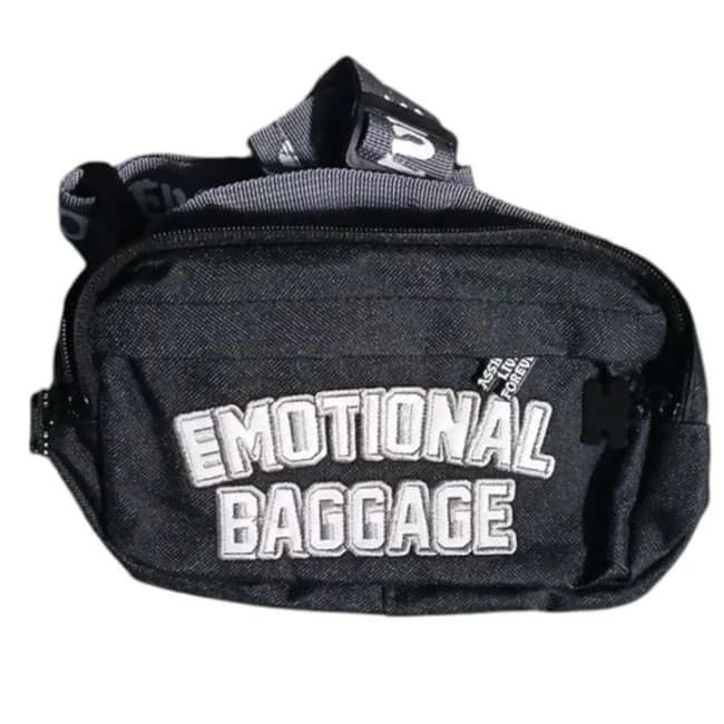 Assholes Live Forever Emotion Baggage Fanny Pack, image 1