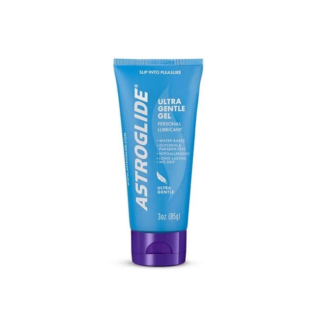Astroglide Sensitive Skin Ultra Gentle Gel Lube 3oz - Image 1 Astroglide Sensitive Skin Ultra Gentle Gel Lube 3oz - Image 1