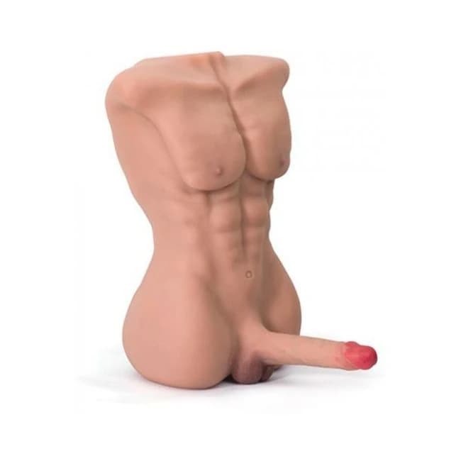 Atlas Torso Male Sex Doll with Flexible Dildo, image 1