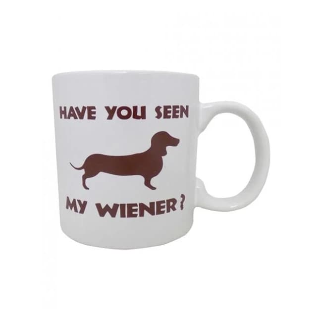 Attitude Mug Have You Seen My Wiener Holds 22oz, image 1