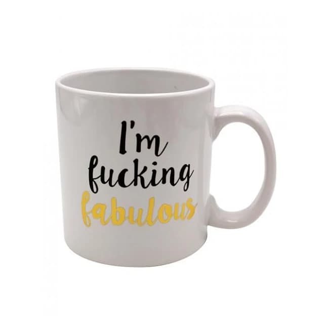 Attitude Mug I'm F*cking Fabulous Holds 22 Fluid Ounces, image 1